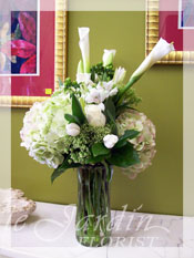 Symplicity Funeral Flower Arrangement