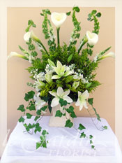 Forever in My Heart Funeral Flower Arrangement